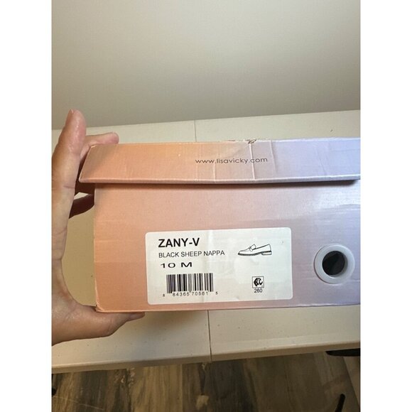 Lisa Vicky Womens Zany Loafers‎ Slip-On Shoes With Gold Accent, 10M - Picture 7 of 10